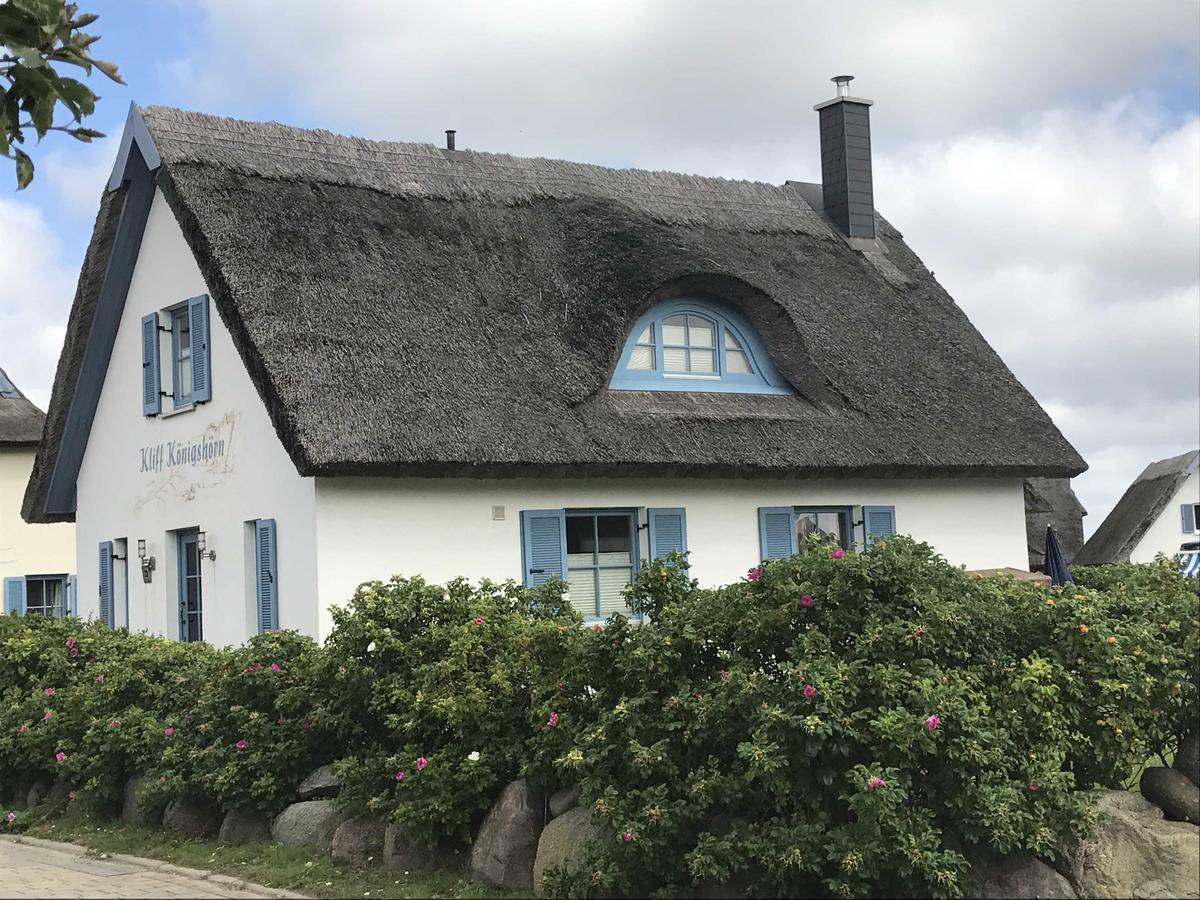 Ferienhaus Insel Ruegen Ostsee Reethaus Am Meer Villa Glowe Exterior photo